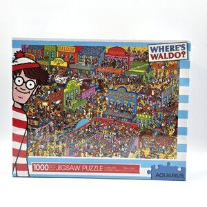 Where's Waldo Wild West 1000 Piece Jigsaw Puzzle By Aquarius NEW (20" x 28")
